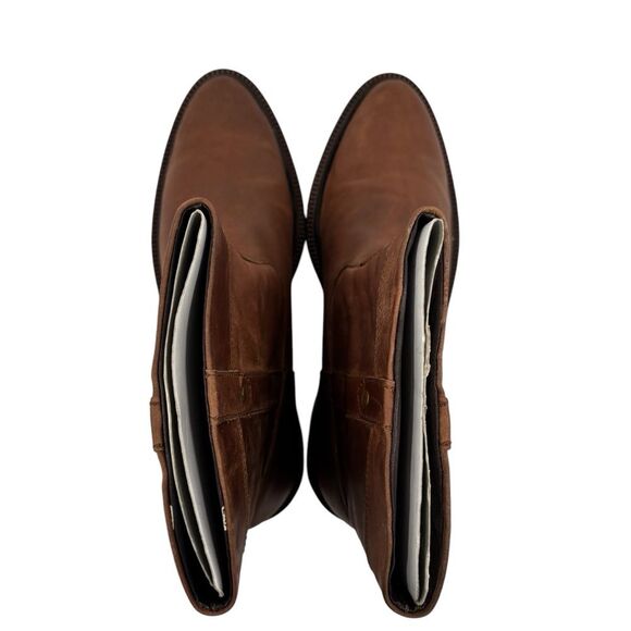 Eddie Bauer Women's Mid Calf Pull On Leather Upper Boots - Picture 7 of 11